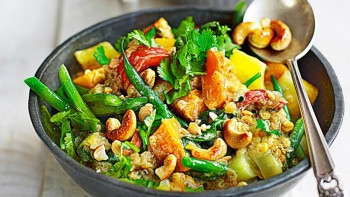 Curry de légumes au lait de coco
