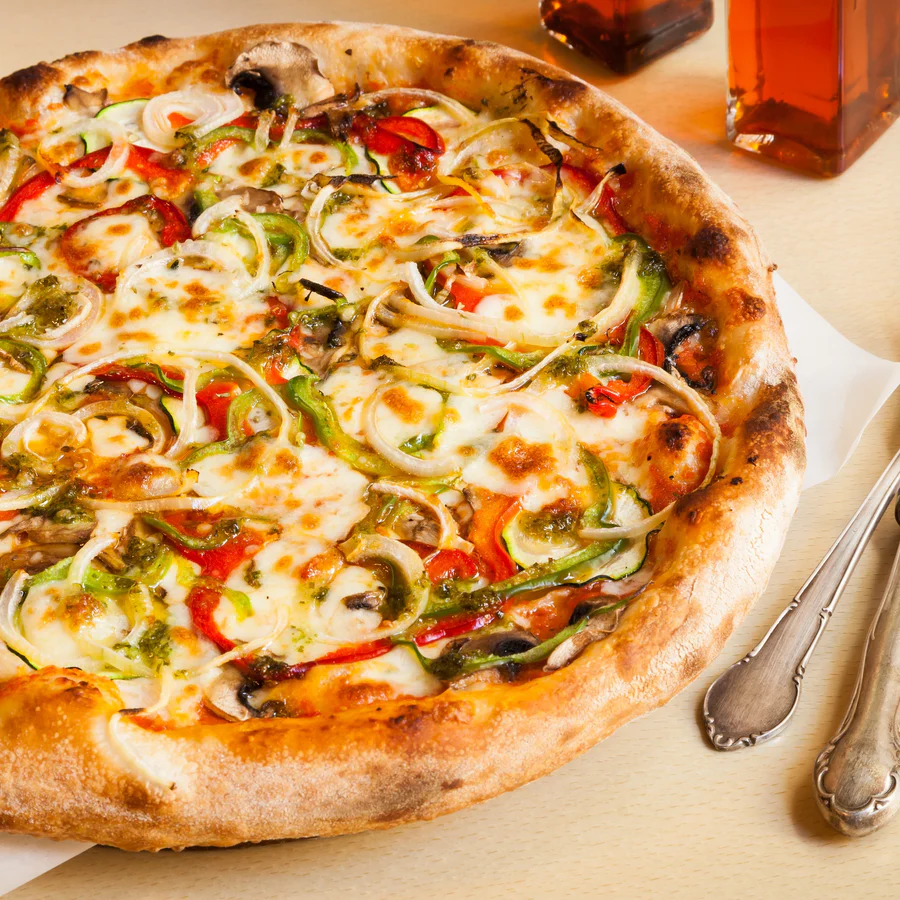 Pizza végétarienne du chef
